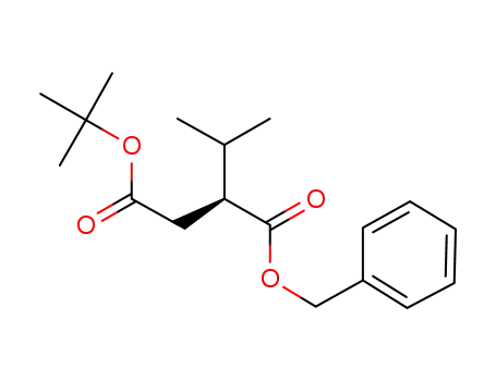 Butanedioic acid, (1-methylethyl)-, 4-(1,1-dimethylethyl) 1-(phenylmethyl) ester, (S)-