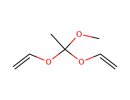 Molecular Structure of 82190-84-9 (1,1-divinyloxy-1-methoxyethane)