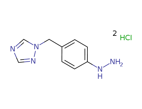 1-(4-Hydrazinylbenzyl)-1H-1,2,4-triazole