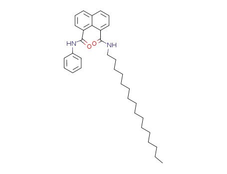 Molecular Structure of 104944-87-8 (Naphthalene-1,8-dicarboxylic acid 1-hexadecylamide 8-phenylamide)