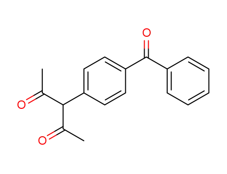 3-(4-benzoyl phenyl)-2,4-pentanedione