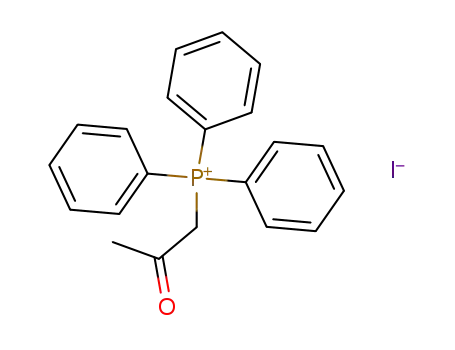 Molecular Structure of 65602-18-8 ((2-oxopropyl)(triphenyl)phosphonium iodide)