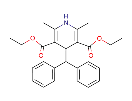 3,5-Pyridinedicarboxylic acid,
4-(diphenylmethyl)-1,4-dihydro-2,6-dimethyl-, diethyl ester