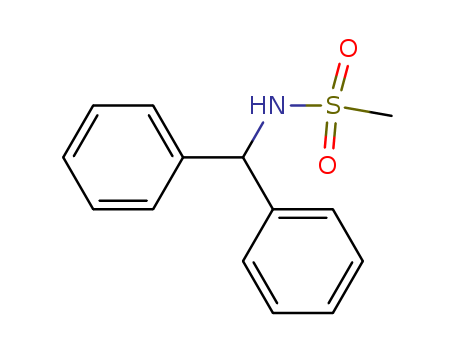 Methanesulfonamide,N-(diphenylmethyl)- cas  5408-20-8