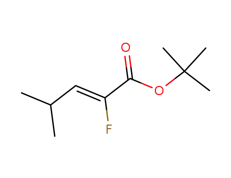 (Z)-2-Fluoro-4-methyl-pent-2-enoic acid tert-butyl ester