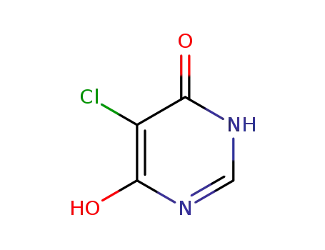 Molecular Structure of 1193-56-2 (5-chloro-6-hydroxy-1H-pyrimidin-4-one)