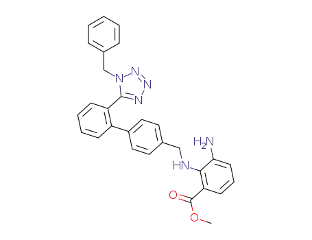 methyl 2-[({2'-[1-benzyl-1H-tetrazol-5-yl]biphenyl-4-yl}methyl)amino]-3-aminobenzoate