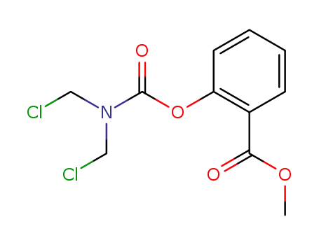 2-(bis-chloromethyl-carbamoyloxy)-benzoic acid methyl ester
