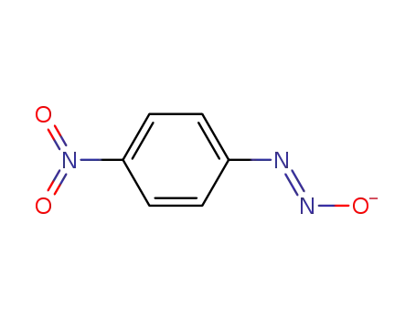 E 4-nitrobenzenediazotate anion