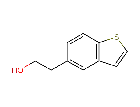 Molecular Structure of 96803-30-4 (5-(2-HYDROXYETHYL)BENZO(B)THIOPHENE)