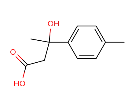 3-hydroxy-3-<i>p</i>-tolyl-butyric acid