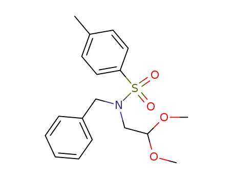 N-(2,2-Dimethoxyethyl)-4-methyl-N-(phenylmethyl)benzenesulfonamide