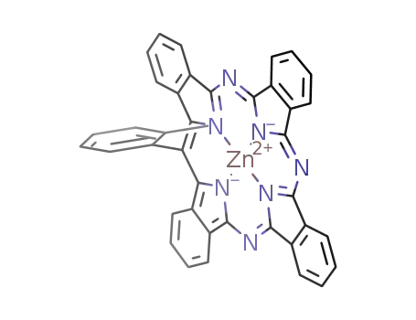 Molecular Structure of 1586046-62-9 (27-(2-methylphenyl)tetrabenzo[b,g,l,q][5,10,15]triazaporphyrinato zinc)
