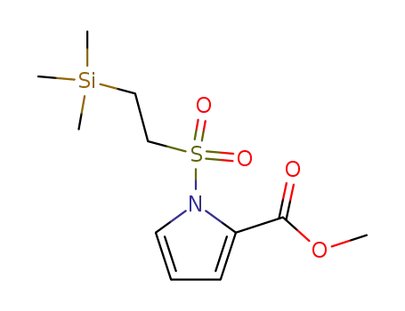 1H-Pyrrole-2-carboxylic acid, 1-[[2-(trimethylsilyl)ethyl]sulfonyl]-, methyl
ester