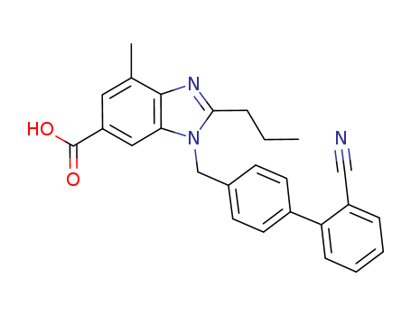 1-[(2'-Cyano-4-biphenylyl)methyl]-4-methyl-2-propyl-1H-benzimidazole-6-carboxylic acid
