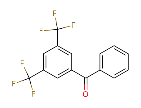 Molecular Structure of 21221-93-2 (3,5-BIS(TRIFLUOROMETHYL)BENZOPHENONE)