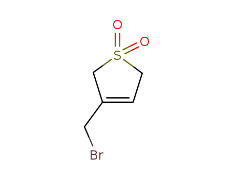 Molecular Structure of 31554-48-0 (3-(BROMOMETHYL)-2,5-DIHYDRO-1H-1-LAMBDA6-THIOPHENE-1,1-DIONE)