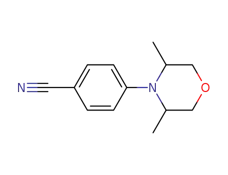 4-(3,5-dimethylmorpholin-4-yl)benzonitrile