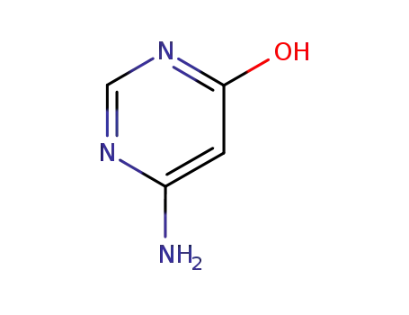 Molecular Structure of 1193-22-2 (4-Hydroxy-6-aminopyrimidine)