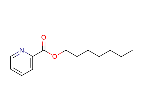 Molecular Structure of 100618-66-4 (2-pyridinecarboxylic acid, heptyl ester)