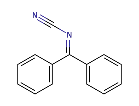 Molecular Structure of 34414-10-3 (Cyanamide, (diphenylmethylene)-)