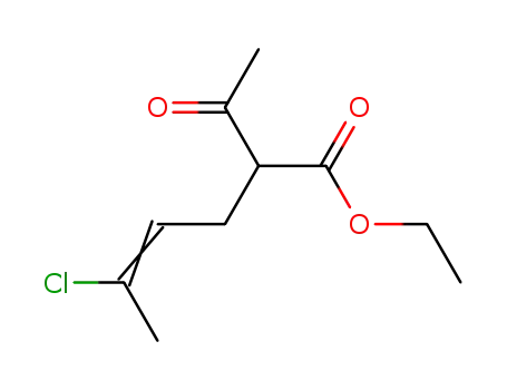 Ethyl 2-acetyl-5-chlorohex-4-enoate