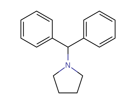 Pyrrolidine,1-(diphenylmethyl)- cas  6622-08-8