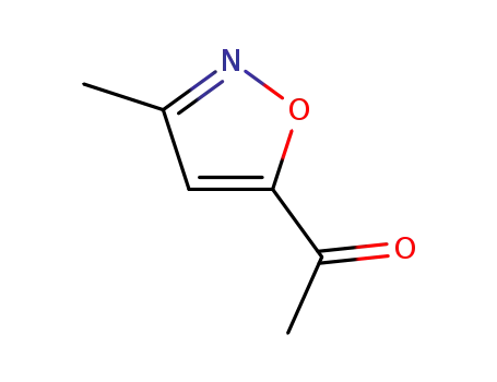 Molecular Structure of 55086-61-8 (1-(3-Methyl-5-Isoxazolyl) Ethanone)