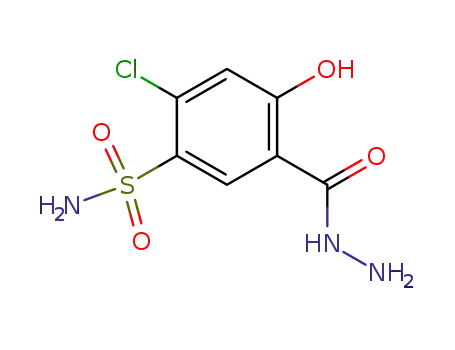 4-chloro-2-hydroxy-5-sulfamoylbenzoylhydrazide