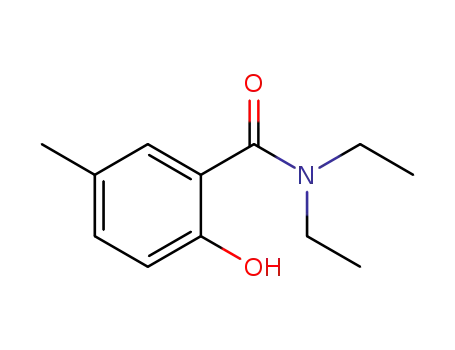 Molecular Structure of 474353-19-0 (N,N-diethyl-2-hydroxy-5-methylbenzamide)