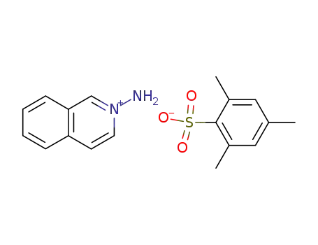 N-amino mesitylenesulfonate salt of isoquinoline