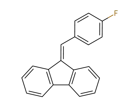 Molecular Structure of 574-47-0 (9-(4-fluorobenzylidene)-9H-fluorene)
