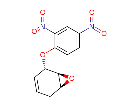 Molecular Structure of 62774-78-1 ((1α,2α,6α)-2-(2,4-Dinitrophenoxy)-7-oxabicyclo<4.1.0>hept-3-en)