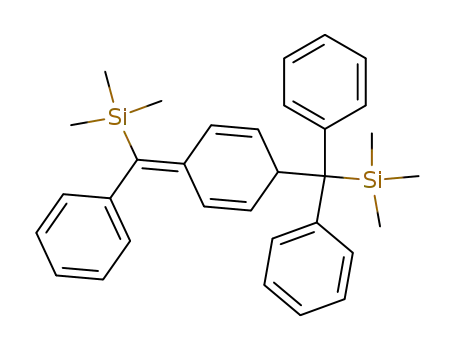 1-phenyltrimethylsilylmethylen-4-(diphenyltrimethylsilylmethyl)cyclohexadien-2,5