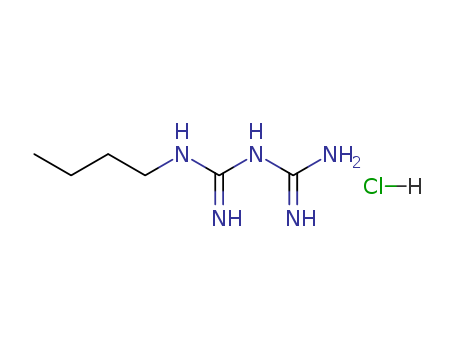 Imidodicarbonimidicdiamide, N-butyl-, hydrochloride (1:1)