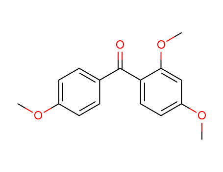 Methanone,(2,4-dimethoxyphenyl)(4-methoxyphenyl)- cas  4038-15-7