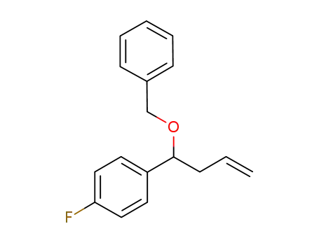 1-[1-(benzyloxy)-but-3-enyl]-4-fluorobenzene