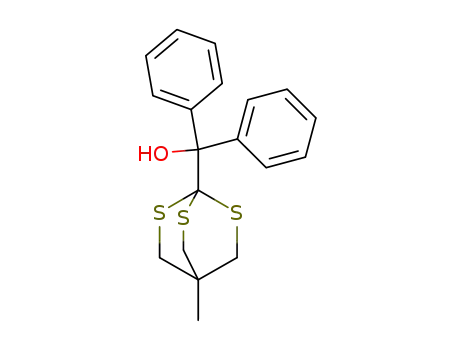 (4-methyl-2,6,7-trithia-bicyclo[2.2.2]oct-1-yl)-diphenyl-methanol