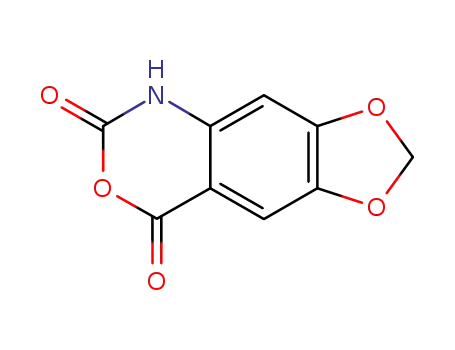 Molecular Structure of 57385-14-5 (1,3-dioxolo<4,5-g><3,1>benzoxazine-6,8(5H)dione)