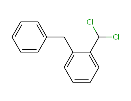 Molecular Structure of 87619-43-0 (o-benzylbenzylidene chloride)
