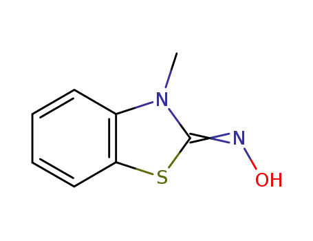 2(3H)-벤조티아졸론,3-메틸-,옥심(9CI)