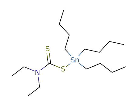 Molecular Structure of 138523-63-4 (Tributyltin diethyldithiocarbamate)