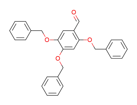 Molecular Structure of 7298-35-3 (Benzaldehyde, 2,4,5-tris(phenylmethoxy)-)