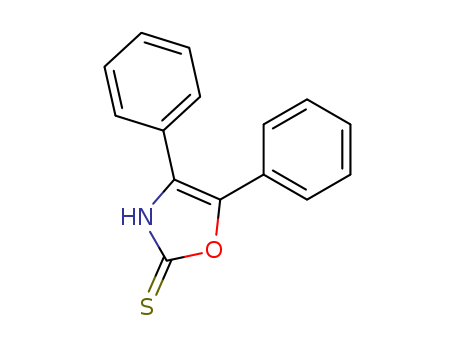4,5-diphenyl-2-mercaptooxazole  CAS NO.6670-13-9