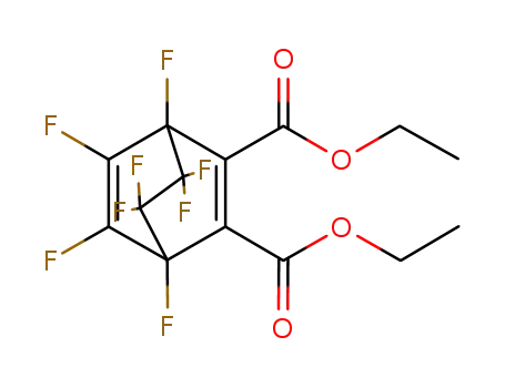2,3-Bis-<aethoxycarbonyl>-1,4,5,6,7,7,8,8-octafluor-bicyclo<2.2.2>octadien-(2,5)