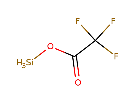 Molecular Structure of 6876-44-4 (Silyl trifluoroacetate)