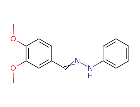 Benzaldehyde,3,4-dimethoxy-, 2-phenylhydrazone cas  55754-32-0