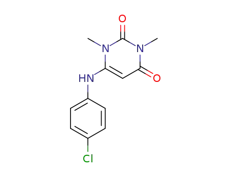 6-(4-chloroanilino)-1,3-dimethyl-2,4(1H,3H)-pyrimidinedione