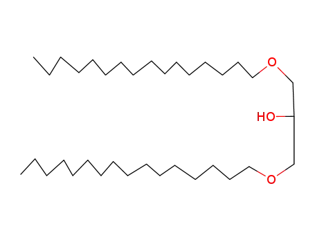 Molecular Structure of 14690-01-8 (1,3-bis(hexadecyloxy)propan-2-ol)