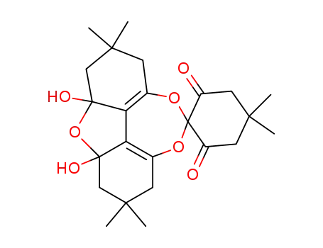 2,2'-O-(2,6-Dioxo-4,4-dimethylcyclohexylidene)-6,6'-dihydroxy-6,6'-epoxy-4,4,4',4'-tetramethyl-3,4,5,6,3',4',5',6'-octahydrobiphenyl